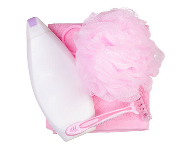 粉红细腻下的纯净呵护 白色包装中的个人卫生美学